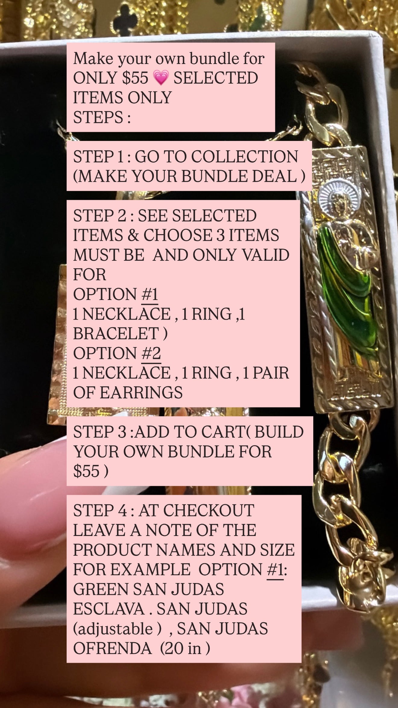 MAKE YOUR OWN BUNDLE FOR $55✨