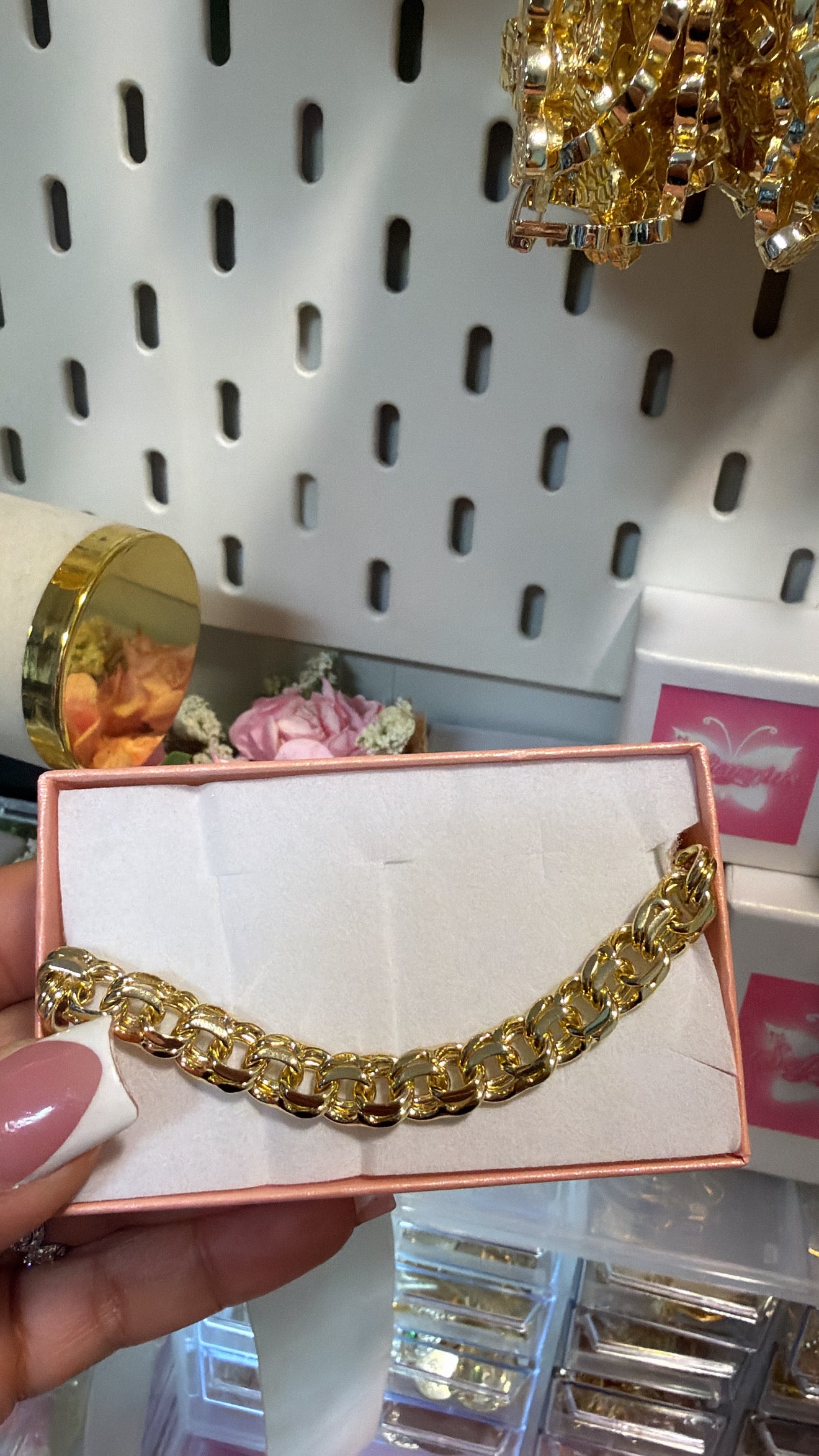 Chino link bracelet