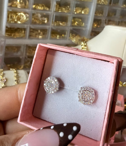 VVS S925 circular earrrings