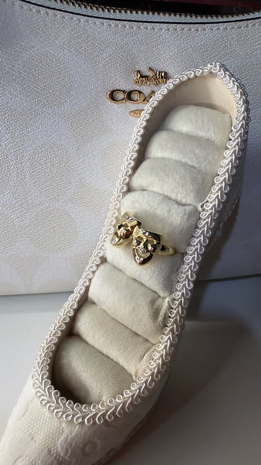 two faced ring