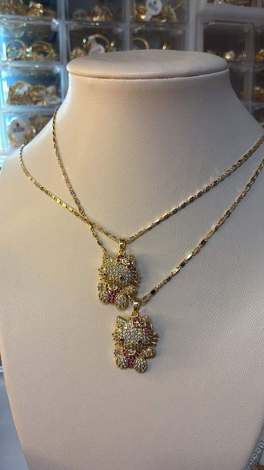 Pretty pink sparky chain