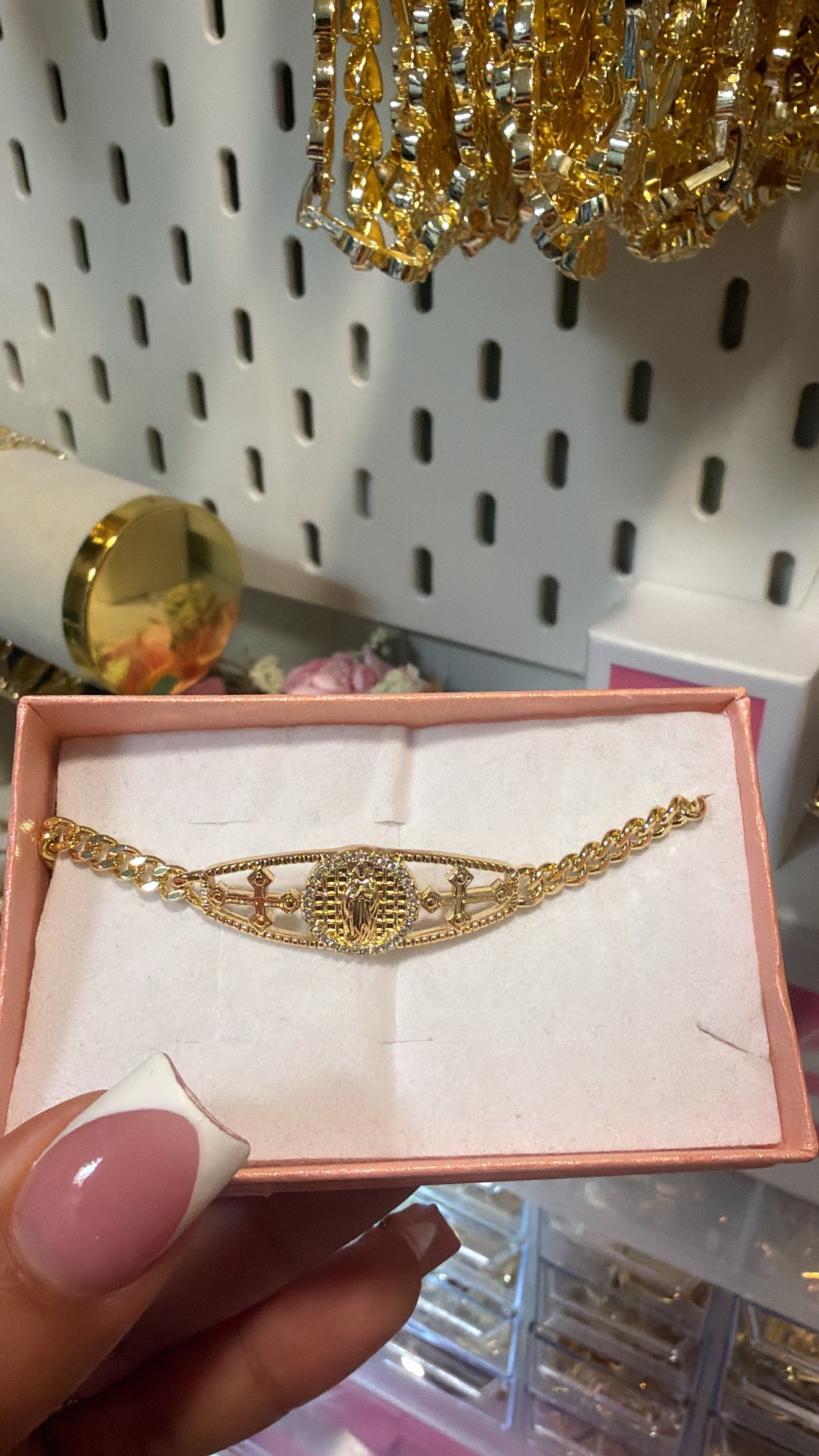Virgen Cruz bracelet