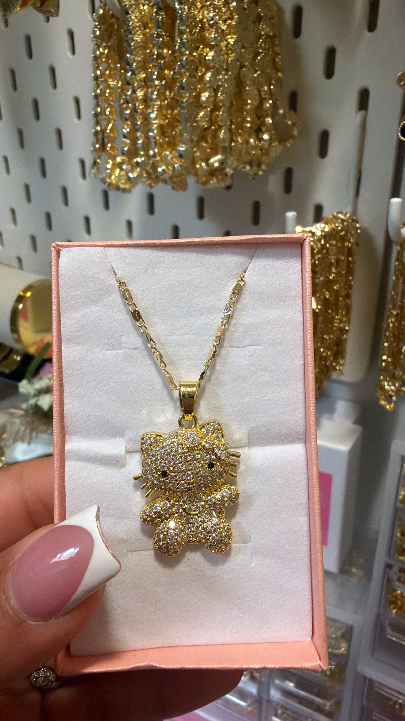 Gold Sparkly pretty chain