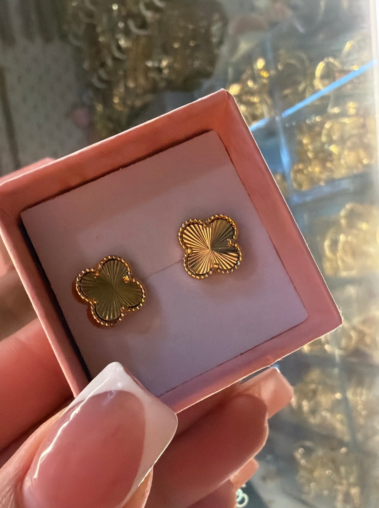 flower earrings