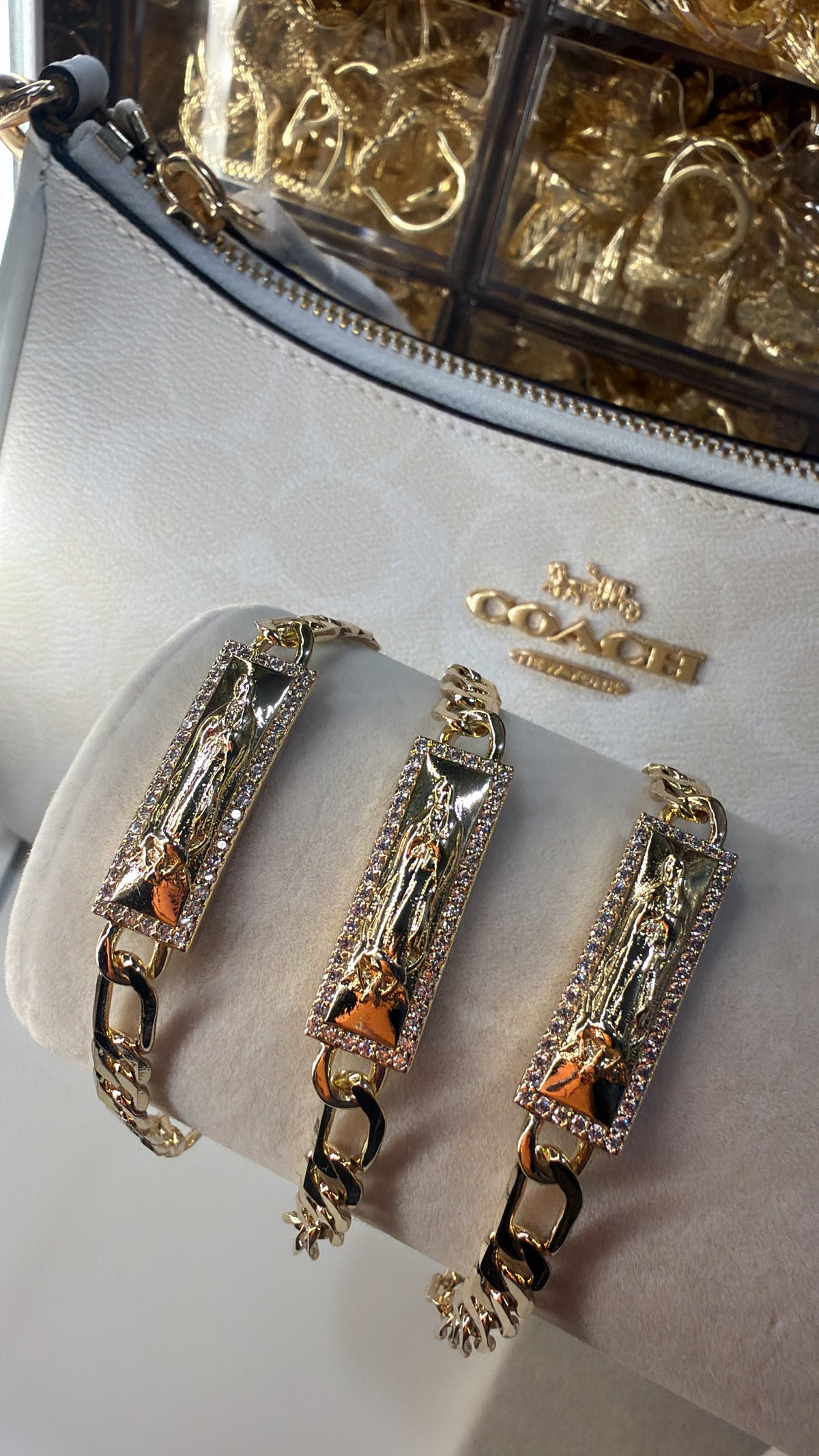 Virgen sparkly esclava