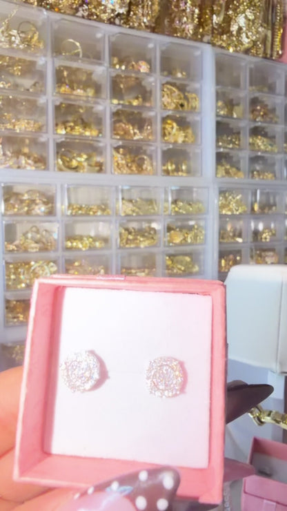VVS S925 circular earrrings